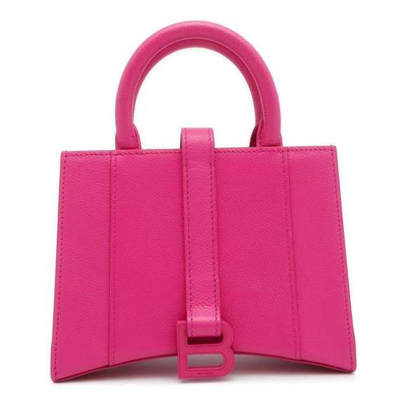 Balenciaga Hourglass Leather 2way Shoulder Bag - Picture 1 of 13